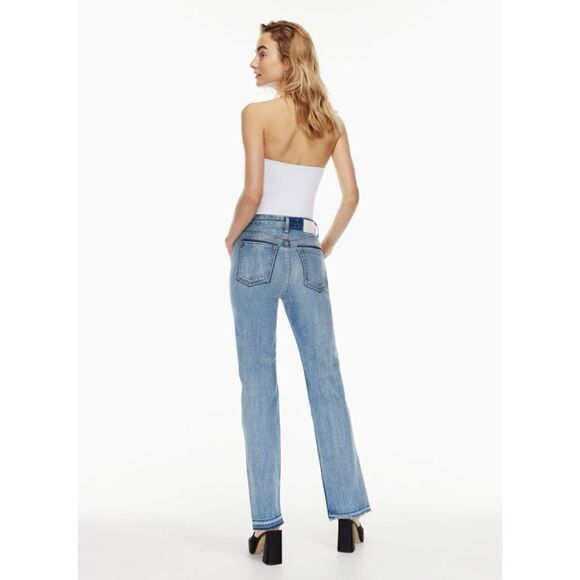 EB Denim Unraveled Two Tone Jeans - Picture 13 of 13